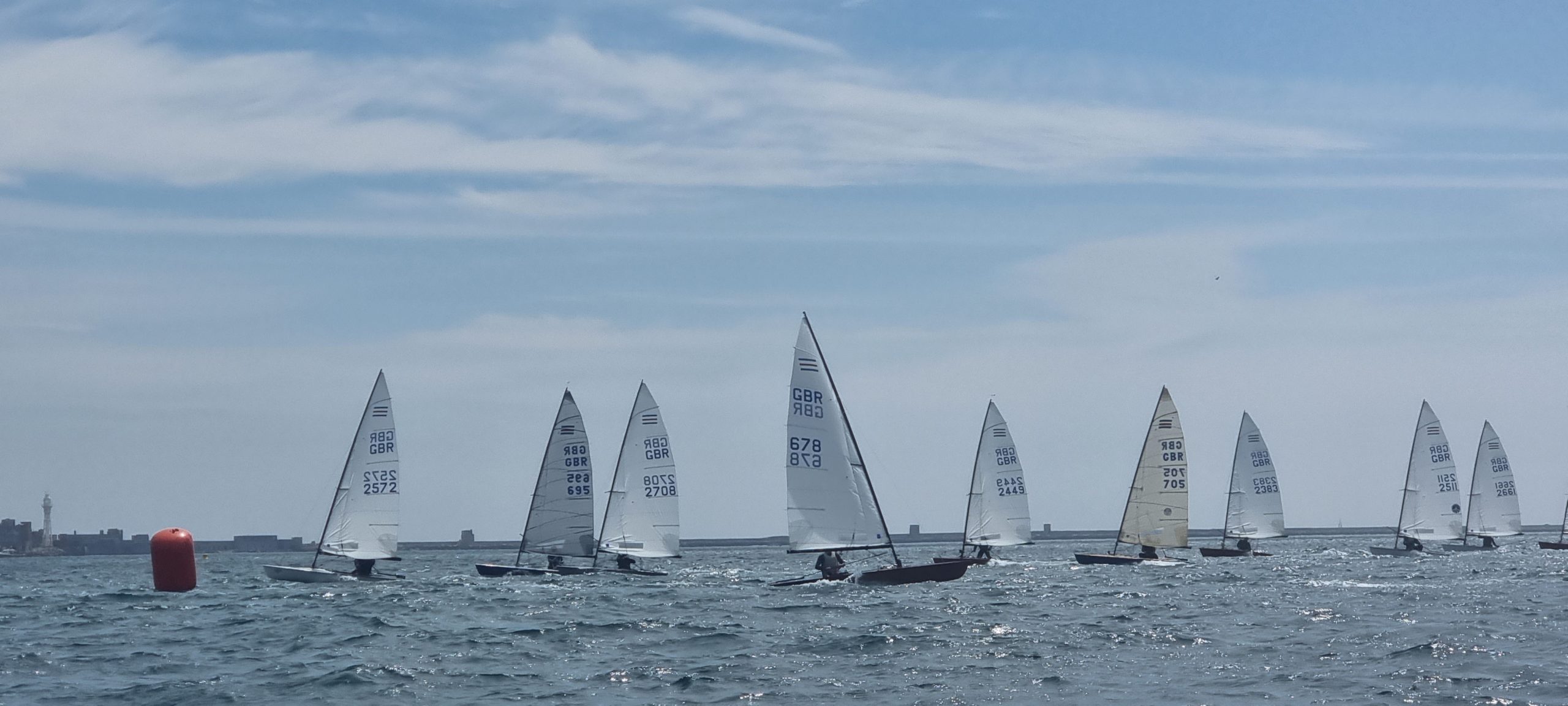 Allen sponsored Contender open at Castle Cove Sailing Club